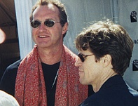 Randy Quaid and Willem Dafoe