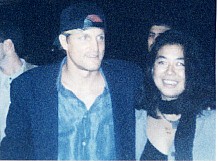 Woody Harrelson and Laura Louie