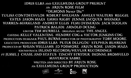 Demons Never Die credits
