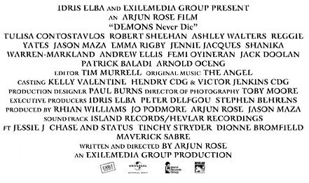 Demons Never Die credits