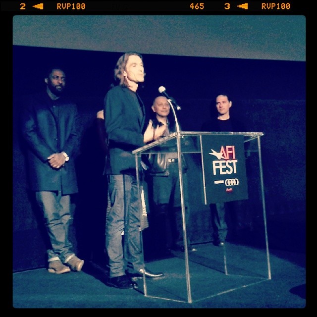 Idris Elba, Justin Chadwick, Anant Singh, Alex Heffes