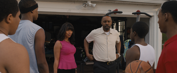 Khalil Everage as Sian Cotton, Marquis 'Mookie' Cook as LeBron James, Diane Howard as Carolyn Joyce, Wood Harris as Coach Dru Joyce II, Caleb McLaughlin as 'Lil' Dru Joyce III, Avery S. Wills Jr. as Willie McGee