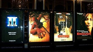Sony Pictures hallway display