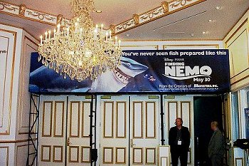 Finding Nemo theatre entrance