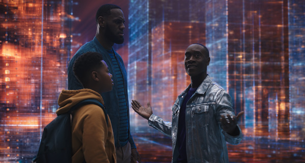 Cedric Joe as Dom James, LeBron James, Don Cheadle as Al G. Rhythm